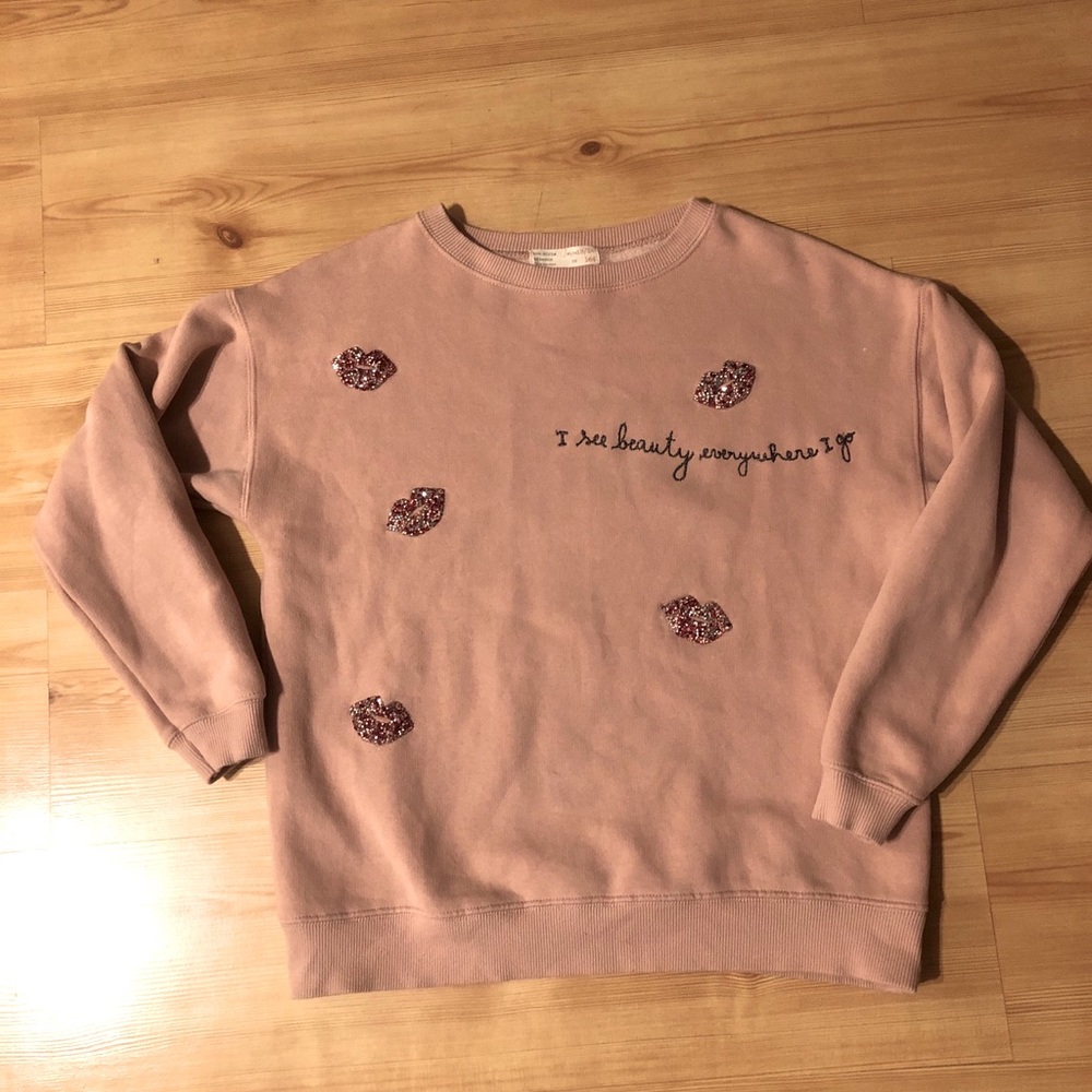 Zara girls sweater 8/$25